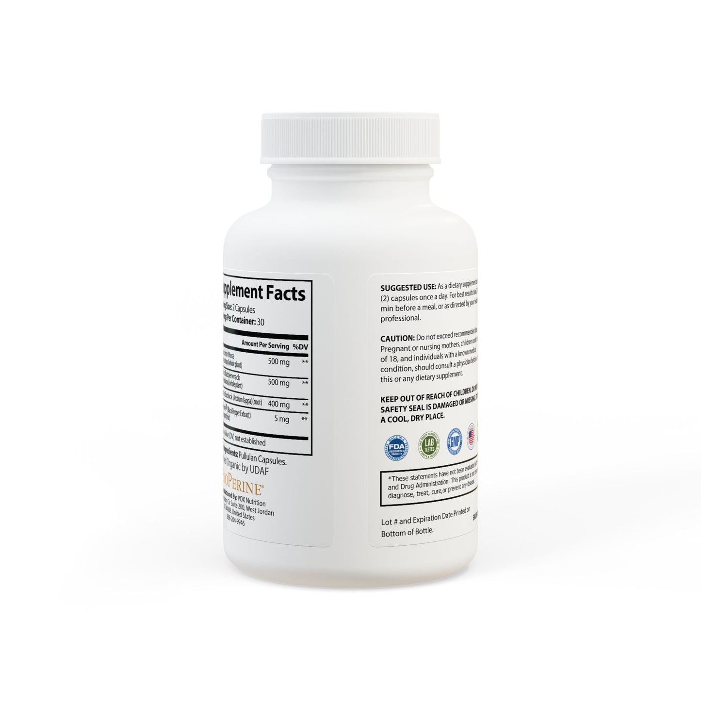 Tidal Balance – 60 Sea Moss Capsules - LUXESHOP.ME