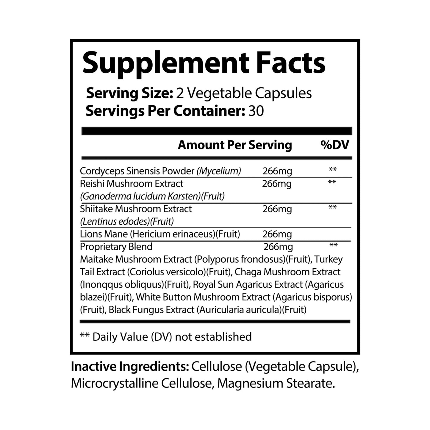 Rooted Clarity – 60 Mushroom Blend Capsules - LUXESHOP.ME