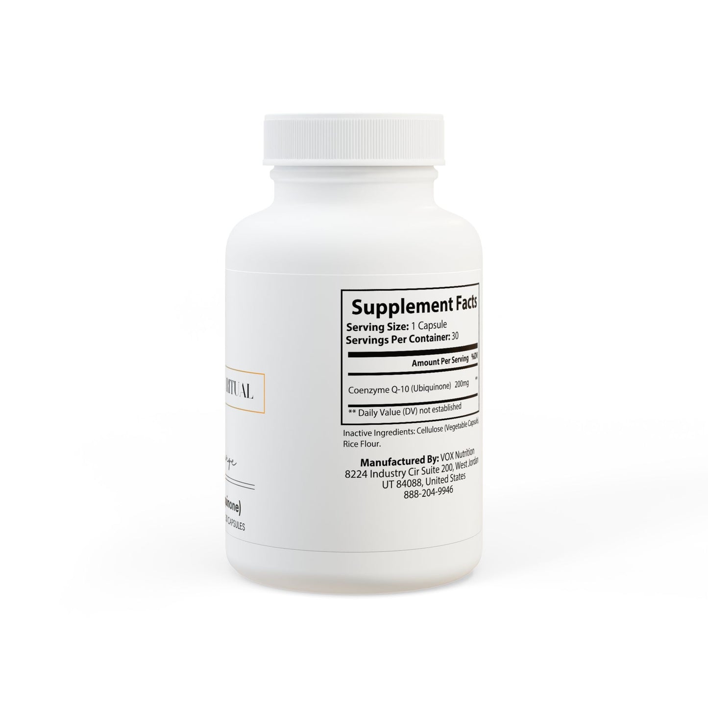 Pulse Core — 30 CoQ10 (Ubiquinone) Capsules