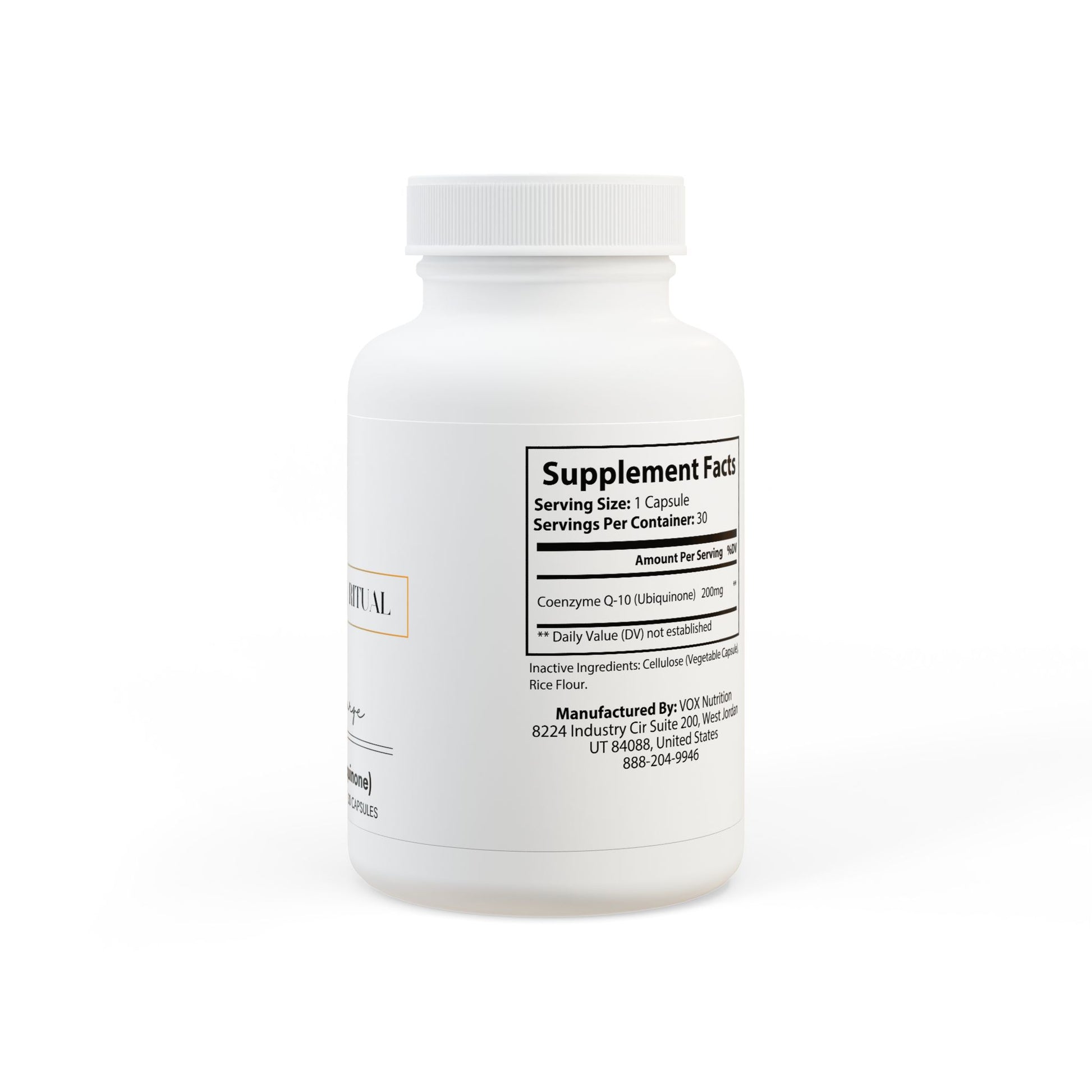 Pulse Core — 30 CoQ10 (Ubiquinone) Capsules - LUXESHOP.ME
