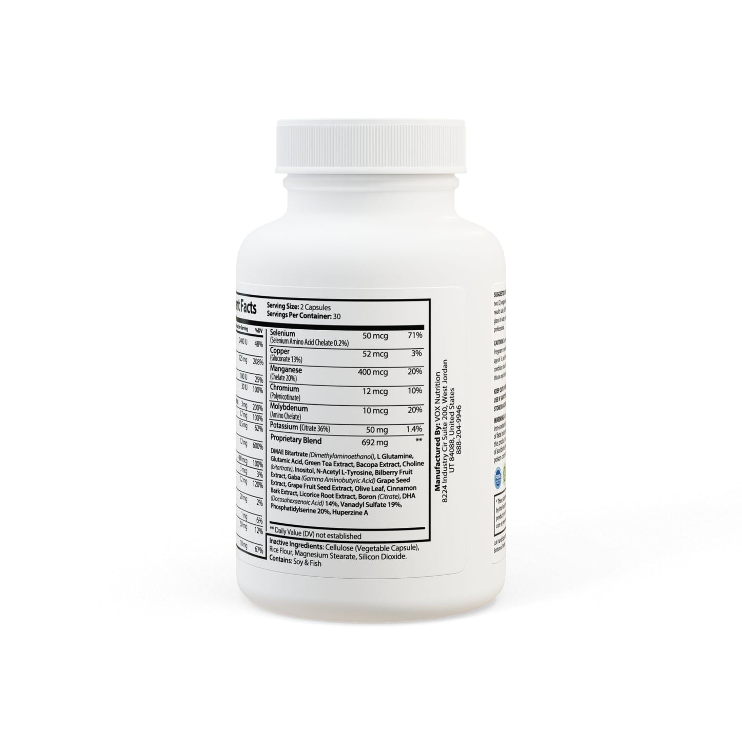 Lucid Edge — 60 Brain Support Complex Capsules - LUXESHOP.ME