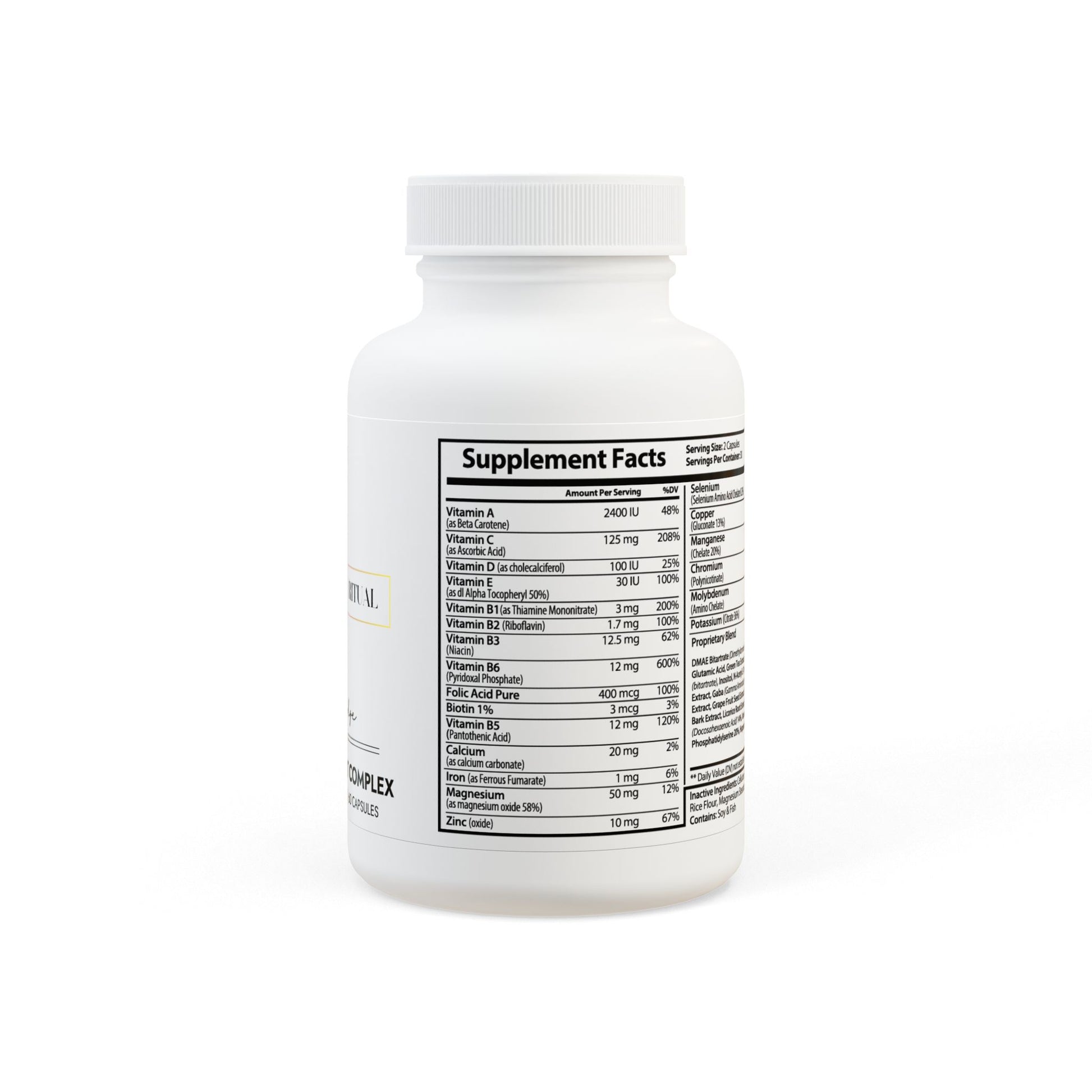Lucid Edge — 60 Brain Support Complex Capsules - LUXESHOP.ME
