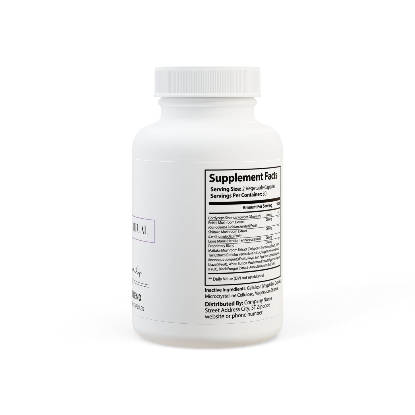 Rooted Clarity – 60 Mushroom Blend Capsules - LUXESHOP.ME