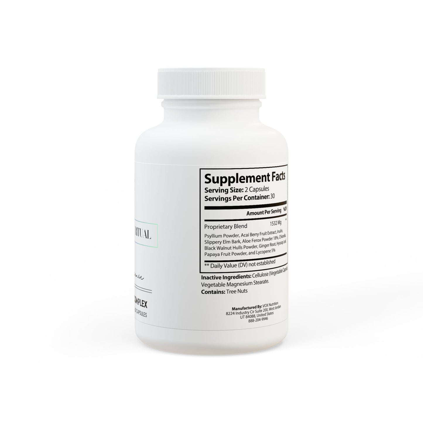 Inner Cleanse – 60 Acai Berry Complex Capsules - LUXESHOP.ME