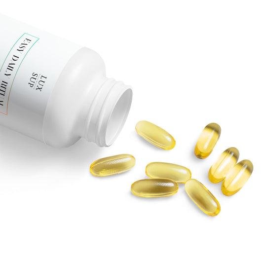 Fluid Mind — 60 Omega 3 Fish Oil Softgels - LUXESHOP.ME