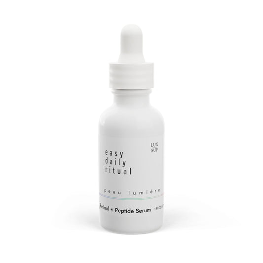 Peau Lumiére - Retinol and Peptide Face Serum, 1oz - LUXESHOP.ME