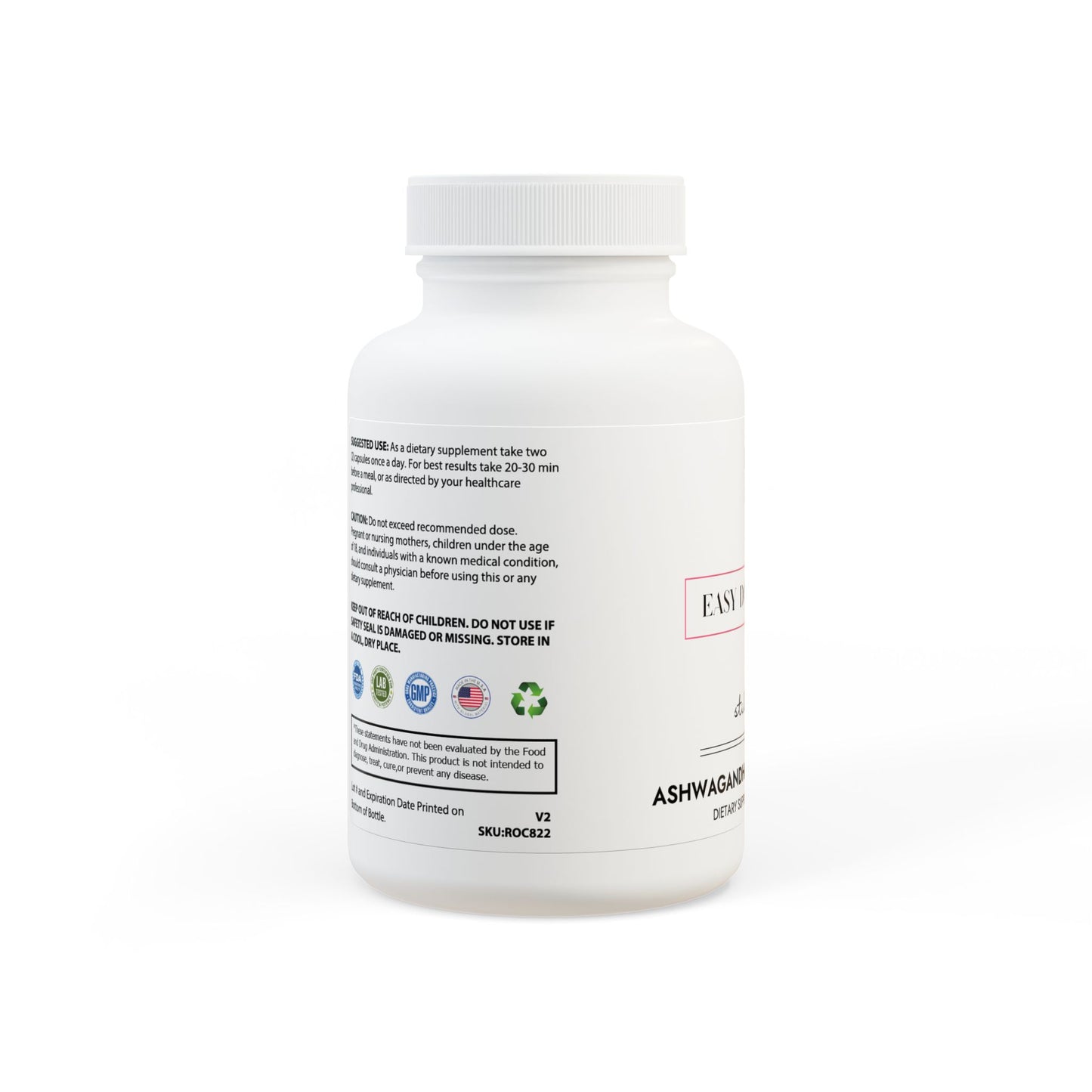 Still Core — 60 Ashwagandha & Black Pepper Capsules - LUXESHOP.ME
