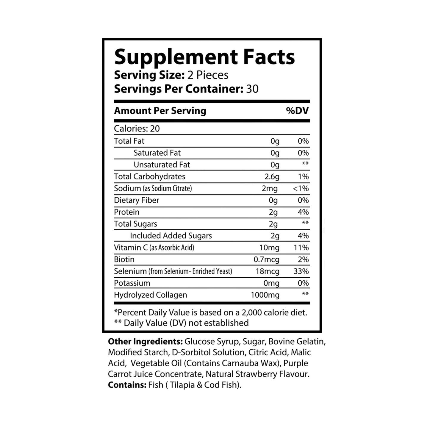 Inner Resilience — 60 Collagen Gummies