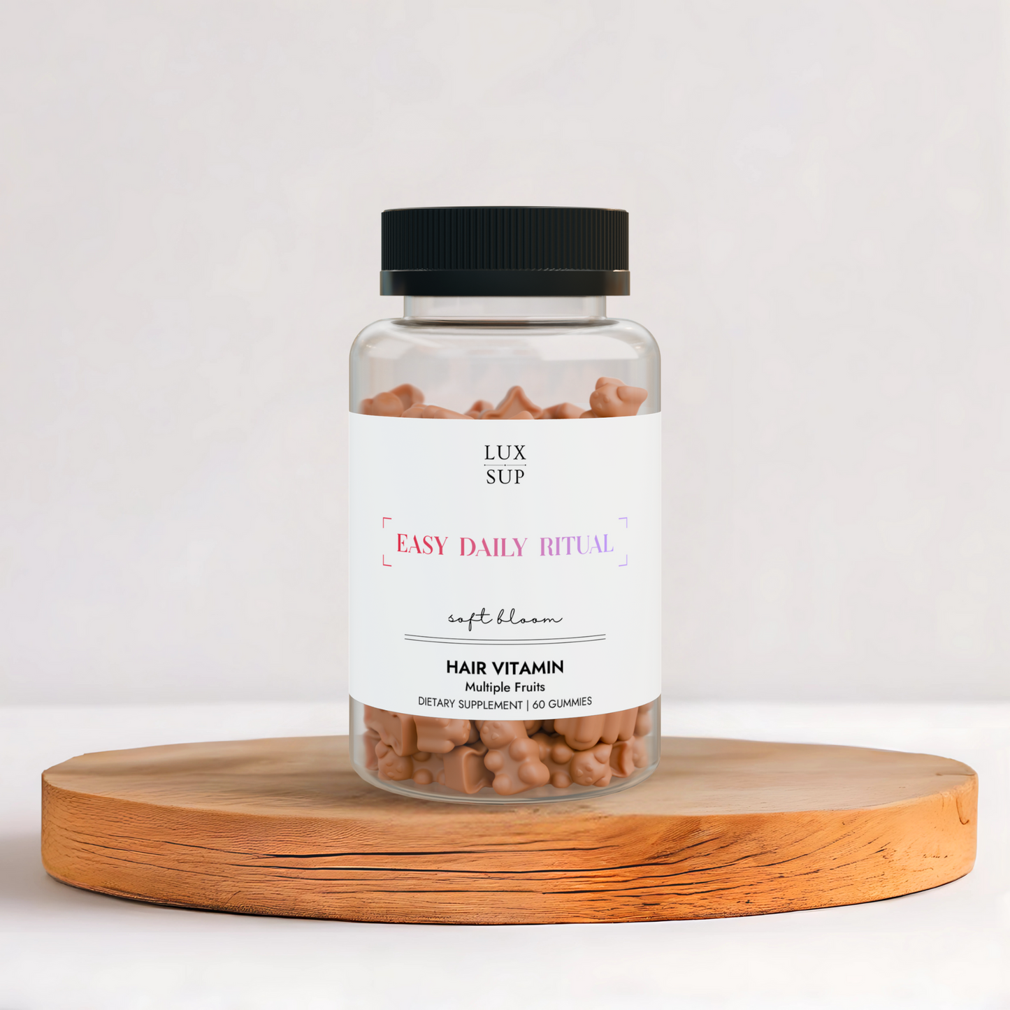 Soft Bloom — 60 Hair Vitamin Gummies - LUXESHOP.ME