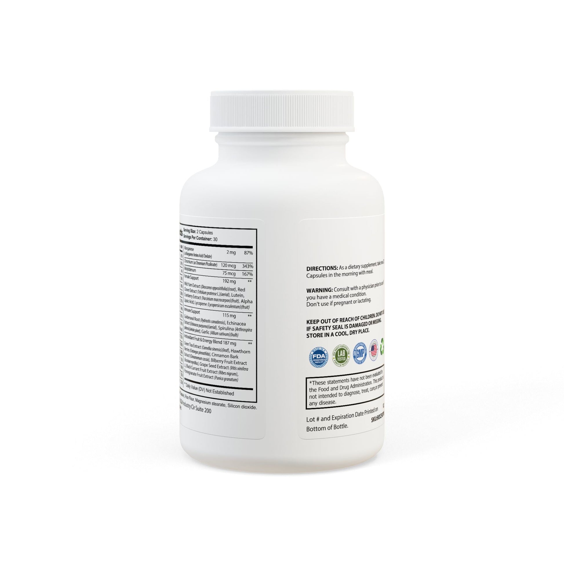 Core Ritual – 60 Multivitamin for Women Capsules - LUXESHOP.ME