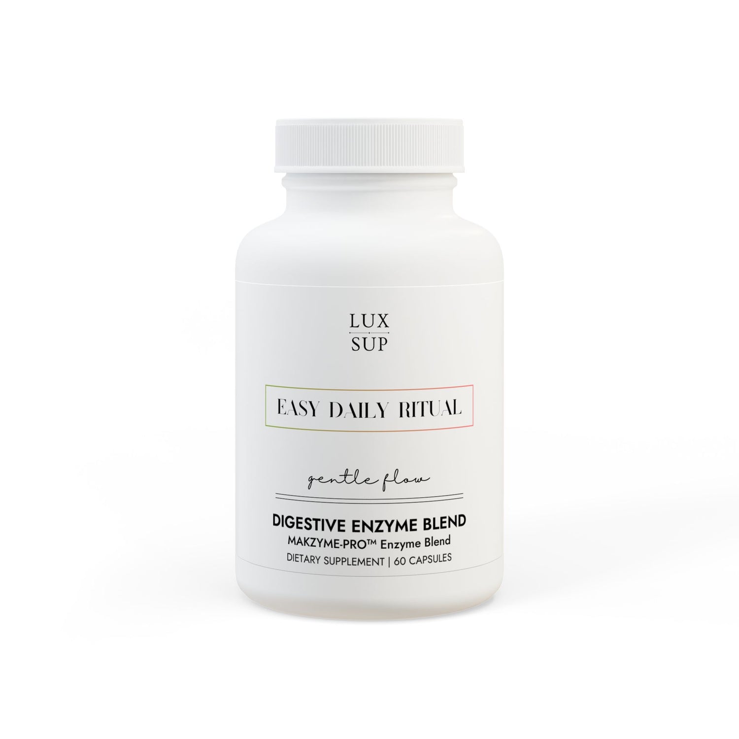 Gentle Flow — 60 Digestive Enzyme Blend Capsules - LUXESHOP.ME