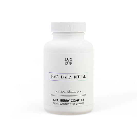Inner Cleanse – 60 Acai Berry Complex Capsules - LUXESHOP.ME