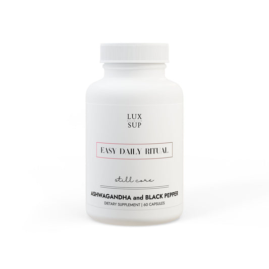 Still Core — 60 Ashwagandha & Black Pepper Capsules - LUXESHOP.ME