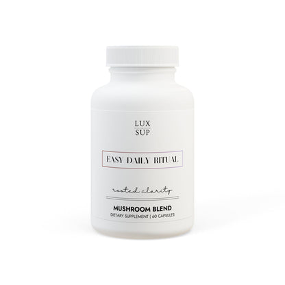 Rooted Clarity – 60 Mushroom Blend Capsules - LUXESHOP.ME