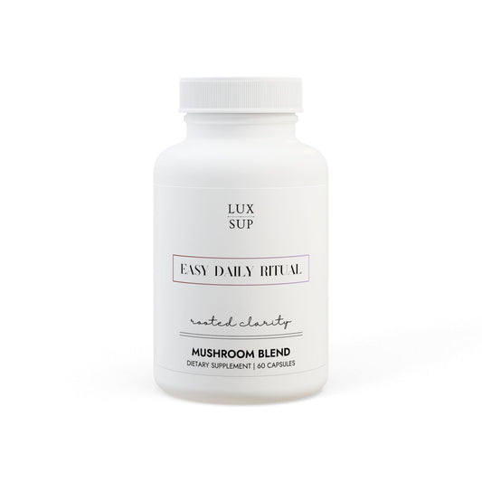 Rooted Clarity – 60 Mushroom Blend Capsules - LUXESHOP.ME