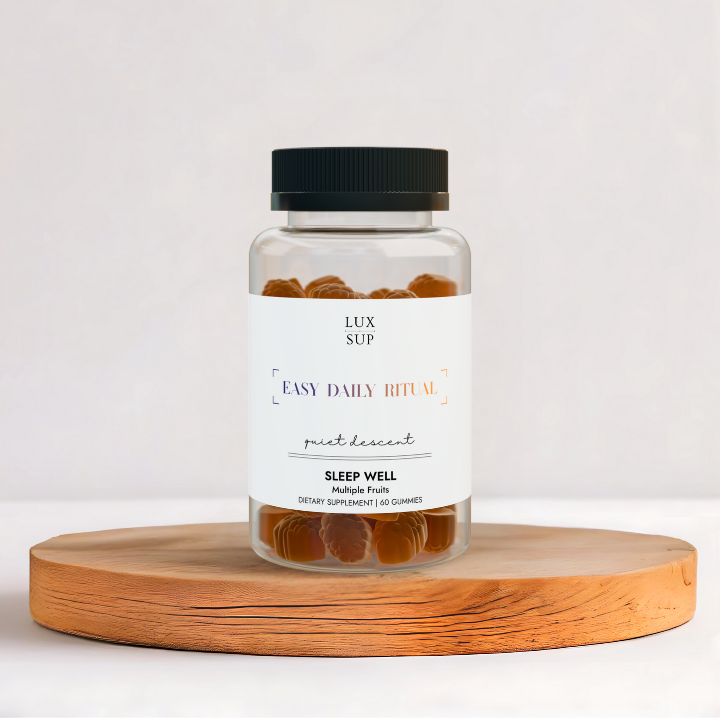 Quiet Descent — 60 Sleep Well Gummies - LUXESHOP.ME
