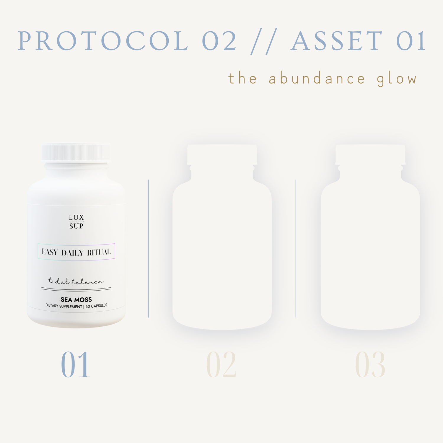 Tidal Balance // Sea Moss Capsules - LUXESHOP.ME