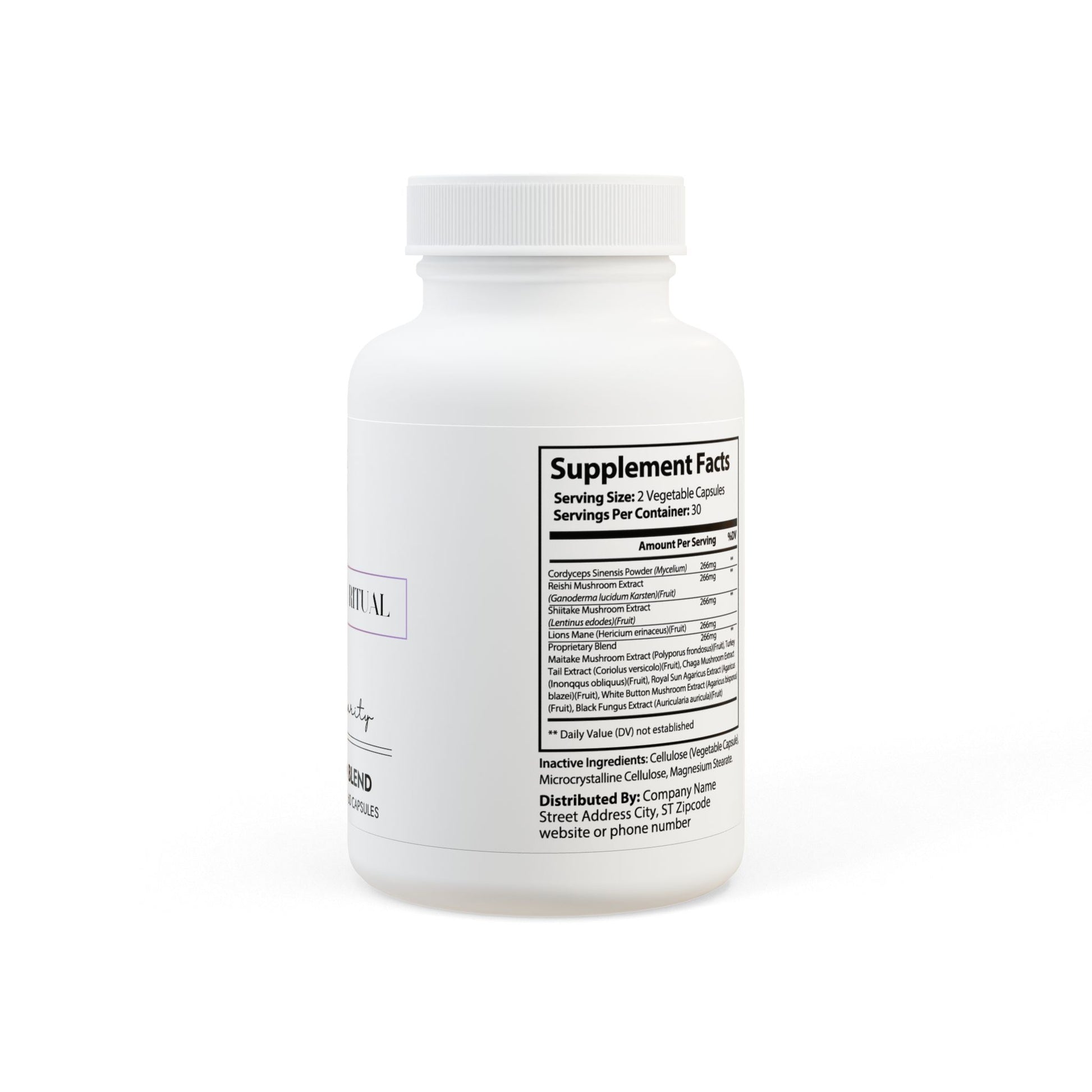 Rooted Clarity – 60 Mushroom Blend Capsules - LUXESHOP.ME