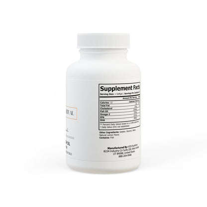 Fluid Mind — 60 Omega 3 Fish Oil Softgels - LUXESHOP.ME